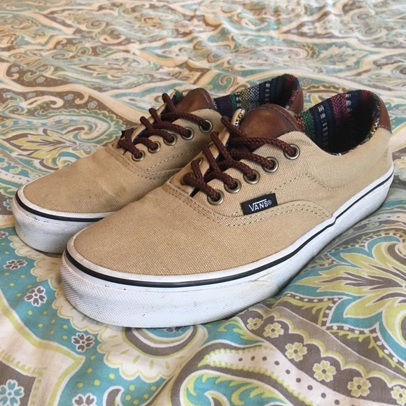 tan vans shoes